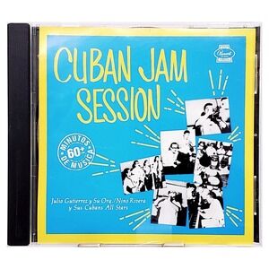 Cuban Jam Session Panart CD115 Latin Jazz Julio Gutierrez Nino Rivera Album EUC